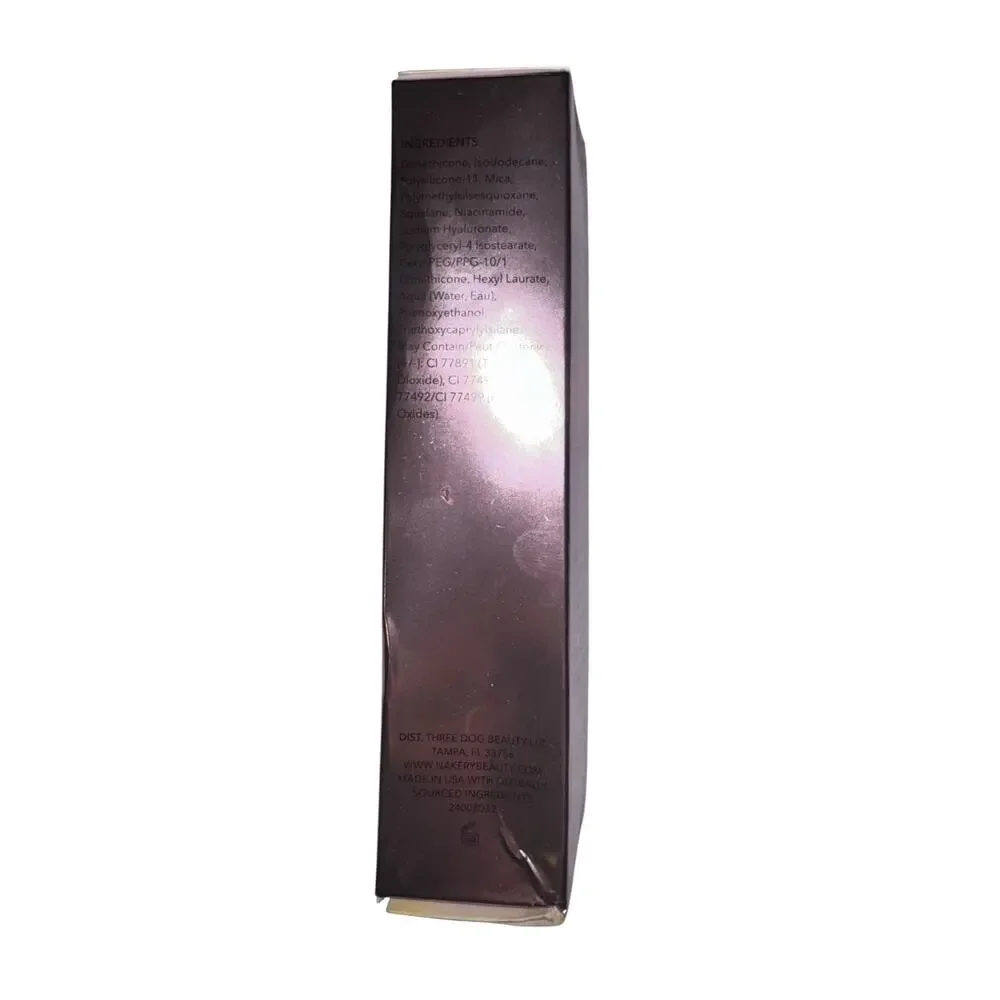 New Nakery Skip The Line Plumping Velvet Serum Infused Foundation Shade Deep Lux